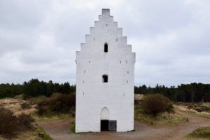 The sanded church in Skagen